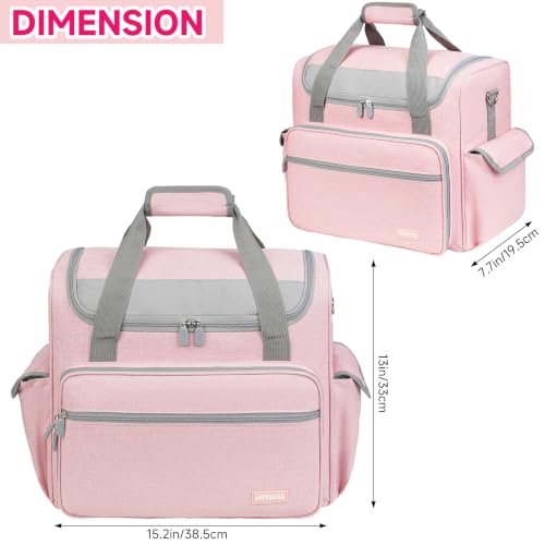 Image of Craft Bag for Scrapbook Supplies, Large Scrapbook Storage Bag for Art Tools