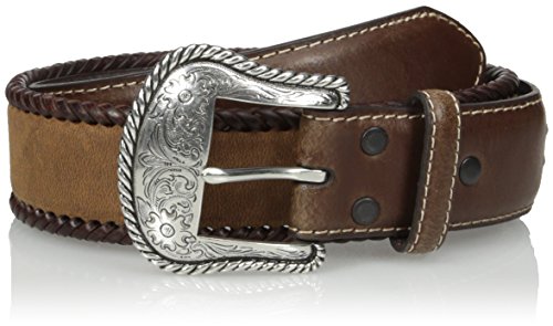 Nocona Belt Co. Men's Top Hand Brown Wipstitch