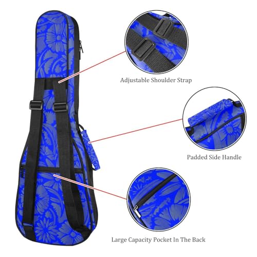 JRHEJTHH Housse imperméable pour ukulélé en tissu Oxford durable et élégant avec sac de rangement Illustration géométrique – Violet, Multicolore., 25.9x9x3.1in/66x23x8cm, Moderne - Les Beatles, Paul McCartney, John Lennon, RIngo Starr, George Harrison JRHEJTHH Housse imperméable pour ukulélé en tissu Oxford durable et élégant avec sac de rangement Illustration géométrique – Violet, Multicolore., 25.9x9x3.1in/66x23x8cm, Moderne – Image 4