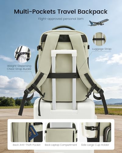 Mochila de viaje impermeable 40L personal aérea miniatura 6