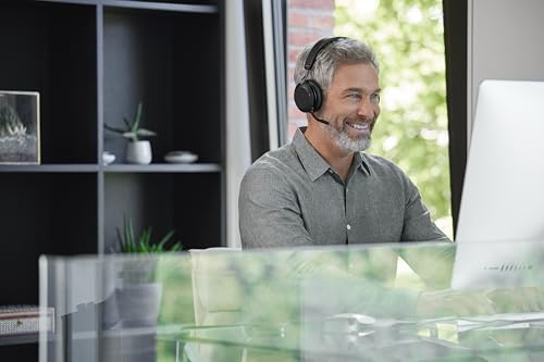 Micro-Casque Jabra Evolve2 75 – Suppresseur de Bruit Actif, USB-C, Certifié Microsoft Teams - vue 8