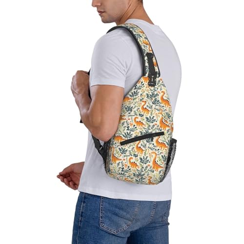 Sac banane réglable imprimé dinosaure pour course à pied - 6