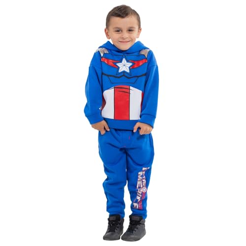 Image of Marvel Cosplay Fleece Hoodie and Pants Set Toddler to Big Kid
