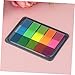 PLAFOPE Fluorescent Note Stickers of School Supplies Aesthetic for Reading Strips Marking Pages