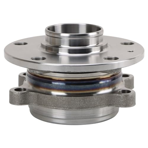 Image of TRQ Front Left and Right Wheel Bearing and Hub Assembly Set 2 Piece Compatible with 2018-2021 Volkswagen Atlas 2020-2021 Atlas Cross Sport