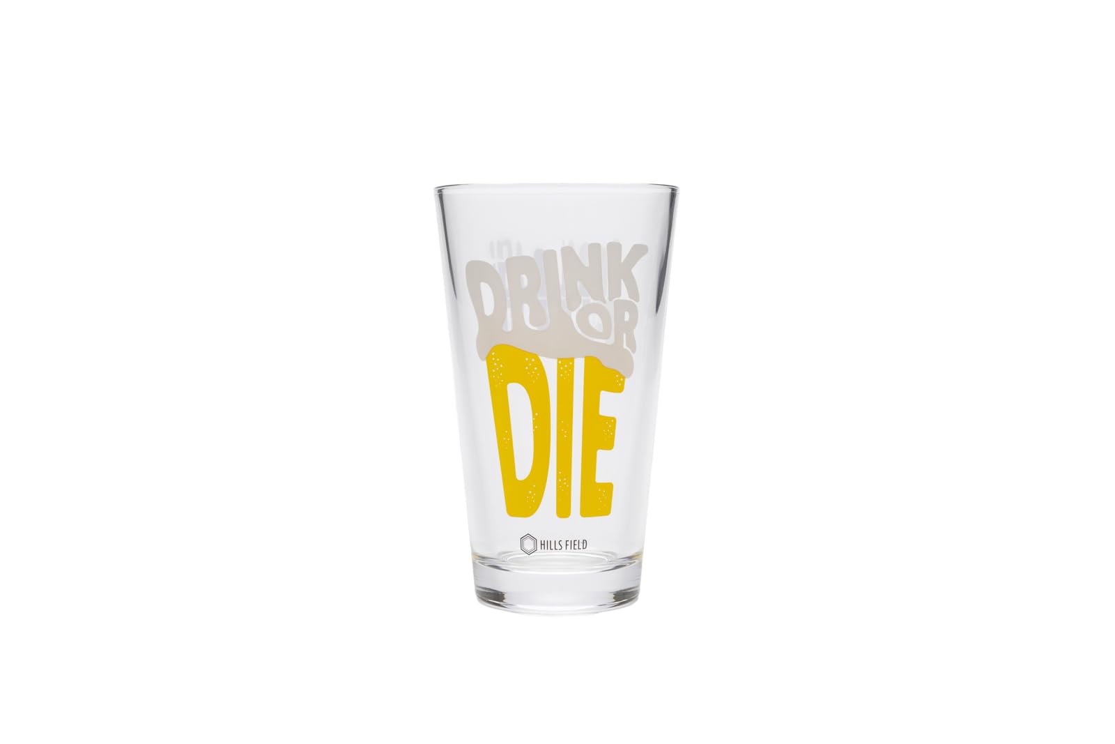 Amazon.co.jp: 【公式】HILLS FIELD DRINK OR DIE パイントグラス