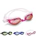 Swimtastic Rec X Swimming Goggles - Interchangeable Nose Pieces For Comfort Fit - Anti-Fog Polycarbonate Lens With UV Protection - Molded Double Head Strap - Silicone Material For Exceptional Seal - Plastic Case & Complimentary Ear Plugs Included!