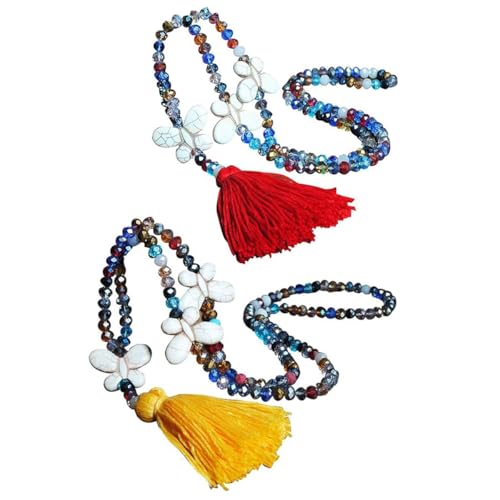 Collier bohême tendance pour rompre la monotonie des vêtements unis noirs