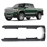 VRC 6pc Slip-on Outer Rocker Panel & Cab Corners Compatible with 2014-2018 Chevy Silverado GMC Sierra Full Size 4 Door Crew Cab, Left & Right Side