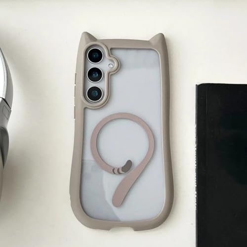 Samsung Galaxy S25 Ultra S24 Ultra S23 S24 S25 Plus�p���킢���L���P�[�X�A�������C�����X�}�O�l�b�g�[�d�J�o�[�A�O���[�ASamsung S25 Plus�p