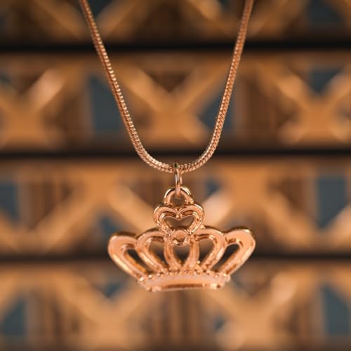 Descendant Necklace Descendant 4 Rise of Red Costume Queen of Hearts Princess Halloween Jewelry for Valentine's Gift2