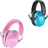 ProCase Kids Hearing Protectors Bundle with Ear Protection Earmuffs