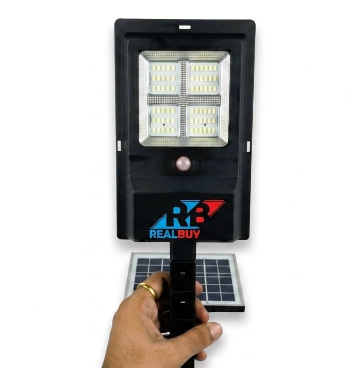 Solar Wall Light 20W LED with Motion Sensor, Cool White | 3 Operation Modes, 2000 mAh Battery, 5V-3W Solar Panel, Wall Mount Included, All-Night Operation-image-9