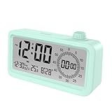 MADV Reloj digital de gestión de tiempo visual, reloj despertador electrónico multifuncional, pantalla LCD todo en uno, retroiluminación ajustable, reloj despertador silencioso para estudiantes, MADV Reloj digital de gestión de tiempo visual, reloj despertador electrónico multifuncional, pantalla LCD todo en uno, retroiluminación ajustable, reloj despertador silencioso para estudiantes,