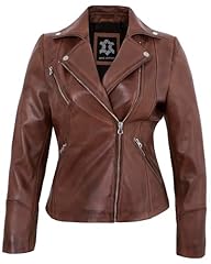 Ninfa - Cognac Leather Jacket