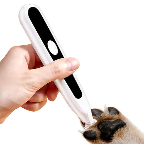 Tondeuse pour poils de chat et chien sans fil pour le toilettage du visage et des yeux