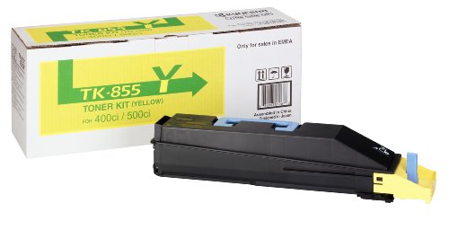 Toner Kyocera TK-855Y jaune pour les rapports d'impression TASKalfa