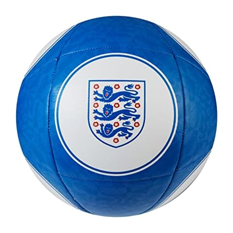 Mitre Offizieller England-Fußball, Weiß/Blau, Größe 5 Cover