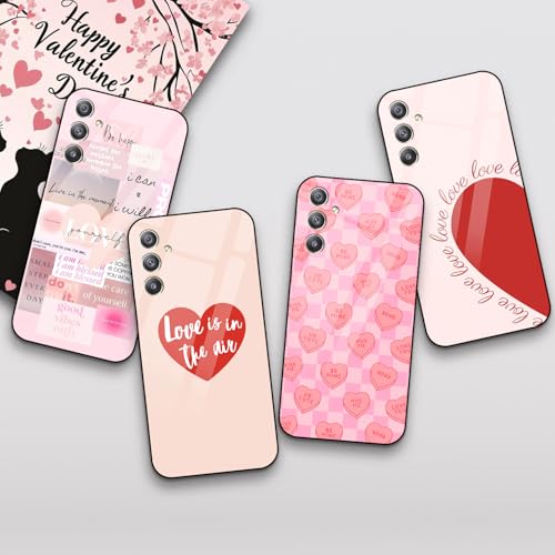 Image of COLORflow Back Cover Compatible with Samsung Galaxy A34 5G | Romantic Love Gesture Customized | Shockproof TPU Bumper with Camera Protection Back Cover Compatible with Samsung Galaxy A34 5G