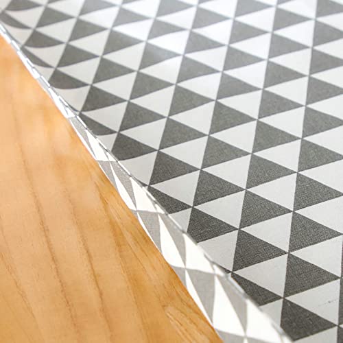 Chemin de Table Gris pour Cacher les Rayures et Décorer