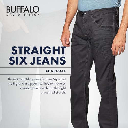 Image of Buffalo David Bitton Men's Six Slim Fit Jean in Spirit