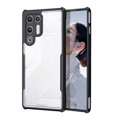 Guizzcg Red Magic 11 Air �p�P�[�X �����^ �y�ʃJ�o�[ �\�t�gTPU�o���p�[ + �A�N���� �N���A�o�b�N �~���^���[�O���[�h �G�A�o�b�O �ϐk �����ی�,��