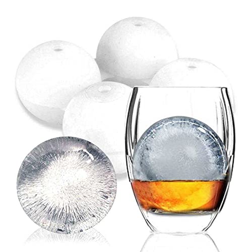Set de 4 moldes de esfera de hielo de plástico miniatura 6