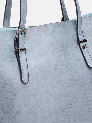 Image of Women's Handbag Tote Bag Premium PU Leather Shoulder Bag with Top Handle & Detachable Strap - Stylish Large Capacity Purse for Office, Casual & Party Use