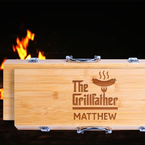 Set de Parrilla The Grill Father 11 Piezas Acero Inoxidable miniatura 4