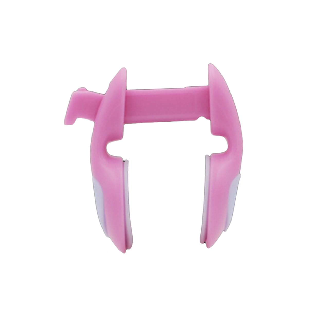 Toyvian Silicone Pool Accessories Nose Clip for Diving Swimming Nose Clip for Adults (Rosy)