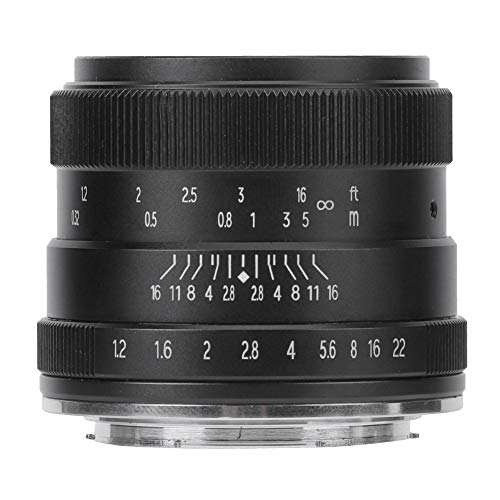 Lente manual enfoque fijo para cámaras sin espejo Canon EOSM - Fernando Cortés