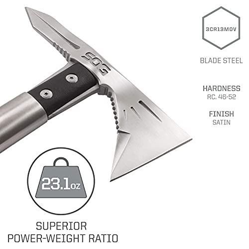 image for SOG Tomahawk Tactical Hatchet - Voodoo Hawk Mini Tactical Axe, Throwin