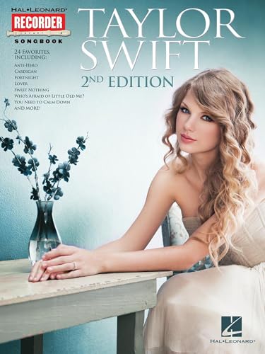 Taylor Swift: Recorder Songbook - 2nd Edition | Pop Sheet Music Collection for Beginners and Intermediate Players | Recorder Music Book with Fingering Chart | Popular Songbook for Practice and Study