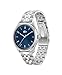 Lacoste Lisbon Men's 3H Quartz Watch, Stainless Steel Wristwatch, Water Resistant up to 5 ATM/50 Meters, Stylish Watch, 42mm