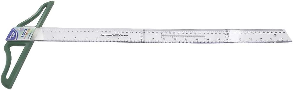 Utoolmart Removable Measuring Range 600mm T-Square Ruler Accuracy 1mm Used in Engineering Design Drawing Paper with Drawing Board