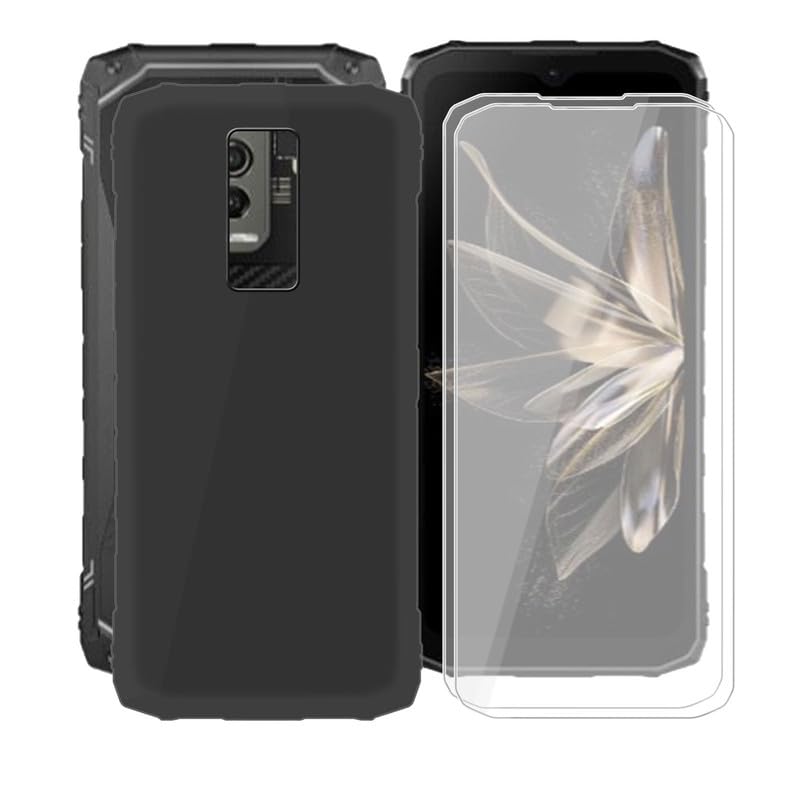 Coque Doogee Blade 10 Ultra silicone liquide noir premium