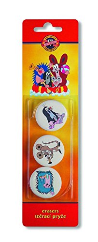 Koh-I-NOOR Magic Office Radierer - 3er Set Bunte Ra Produktbild-Vorschau 10