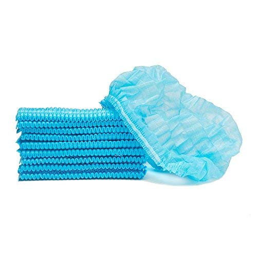 Yorgi India Non Woven Disposable Safety Bouffant Cap (Blue) - Pack of 100 Pcs (B084BTLFSW) Amazon Price History, Amazon Price Tracker