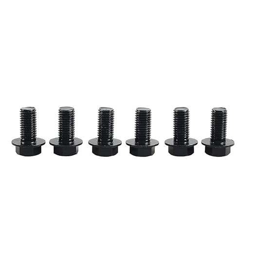 6Pcs Transmission Flywheel Bolts Set,12.9 LS Crankshaft