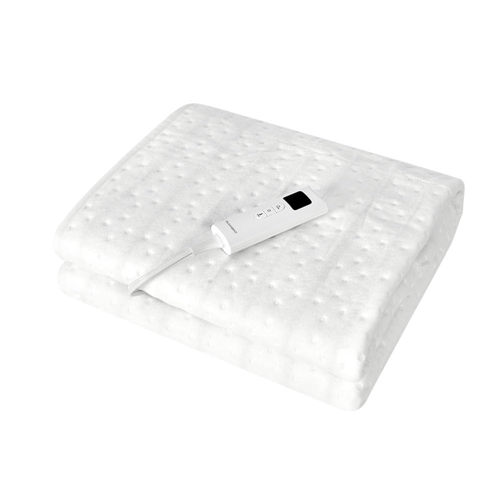 Couverture chauffante Couverture électrique Coussin chauffant 150 * 80cm Coussin de matelas thermique Table de massage Chauffe-corps Chauffe-lit 3 niveaux de chaleur Sous-couverture chaude
