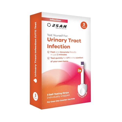 2San Uti Rapid Test Kit 3 Pack -Urine Test Strips Uti For Infection, Fast & Reliable Detection Of Urinary Tract Infections, Easy To Use At Home thumb #5
