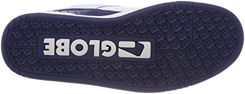 Image of Globe Fusion Skateboard Shoes, White White Blue 0, 7.5 UK