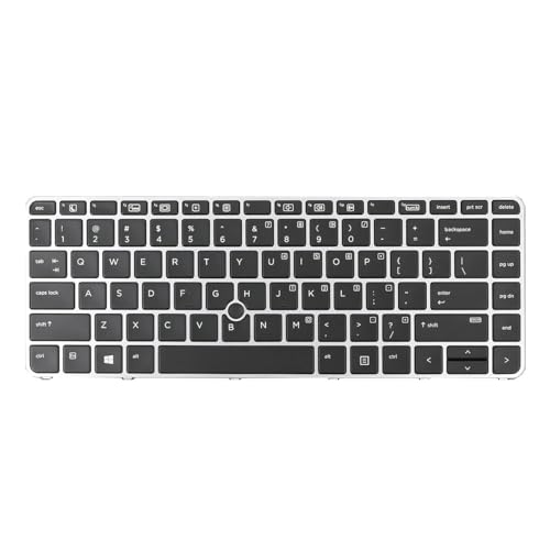 Clavier US rétroéclairé pour HP EliteBook 745 G3 en déplacement