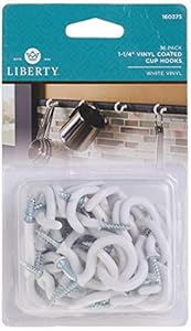 Liberty 160375 Vinylbeschichtete Tassenhaken 36 Stück