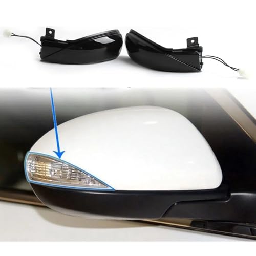 Clignotant de rétroviseur synchrone gauche droit à haute diffusion Mazda 3 BL - 6