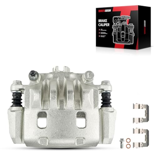 Image of Torchbeam Front Brake Caliper Left for Subaru 2014-2018 Forester 2.5L, Subaru 2003-2013 Forester, Subaru 2010-2014 Outback 2.5L, Front Left Caliper Replace # 19B2683B