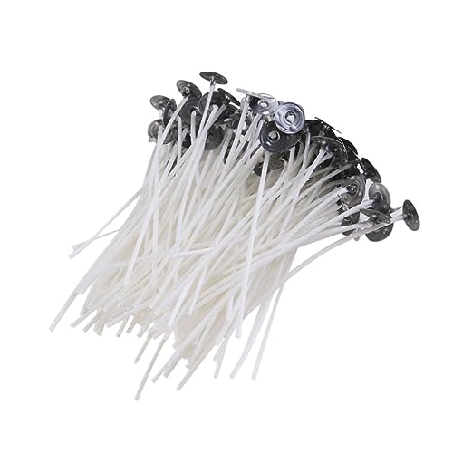 Mechas para velas preenceradas de algodón natural 30pcs