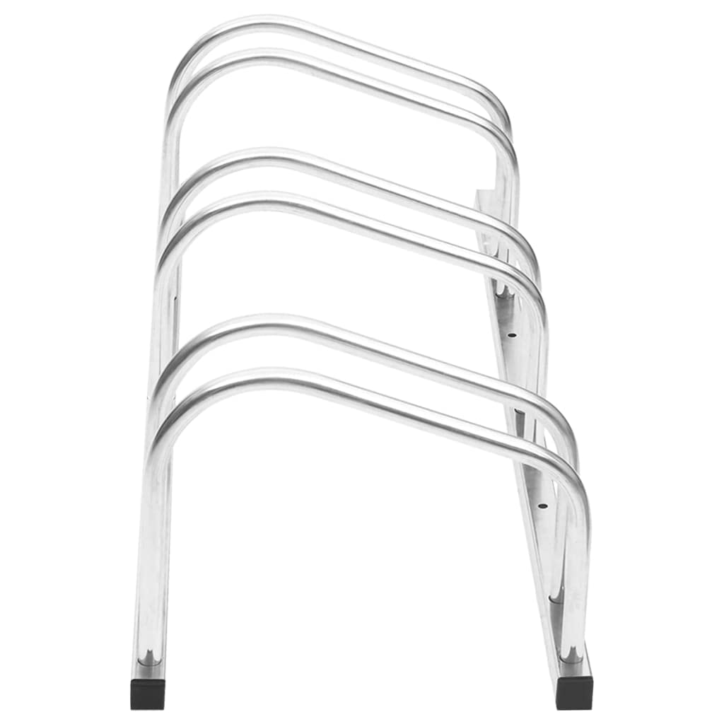vidaXL Bicicletero para 3 Bicicletas Acero galvanizado, portabicicletas, Soporte para Bicicletas, portabicicletas, almacenaje para Bicicletas