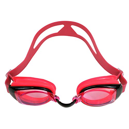 Water Gear Minnow Anti-Fog Swim Goggles - Competition Swimming Goggle for Boys & Girls - Comfortable...