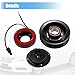 uxcell 1 Set AC Compressor Clutch A/C Clutch Pulley Coil Set Replace for Honda Accord 2013-2017 2.4L